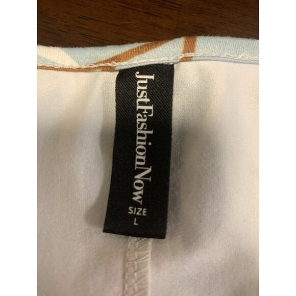 Just Fashion Now Floral Button Up Midi Dress Size L - Picture 4 of 8